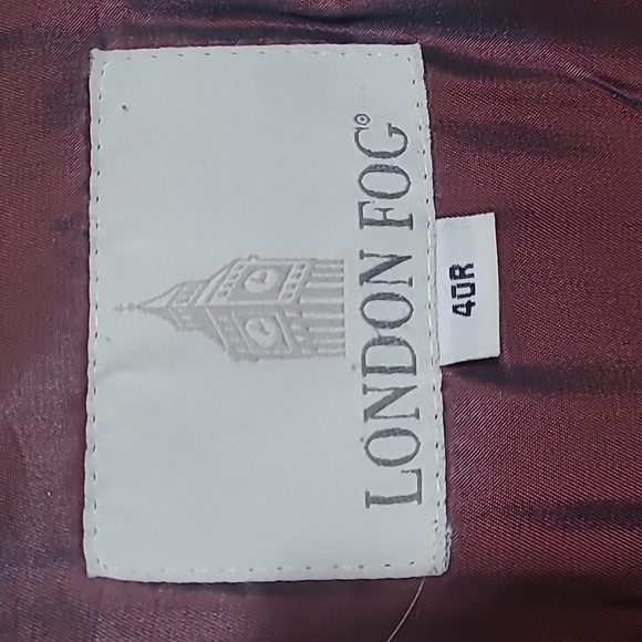 London Fog Men's Parka 40R Navy Blue - Picture 2 of 10